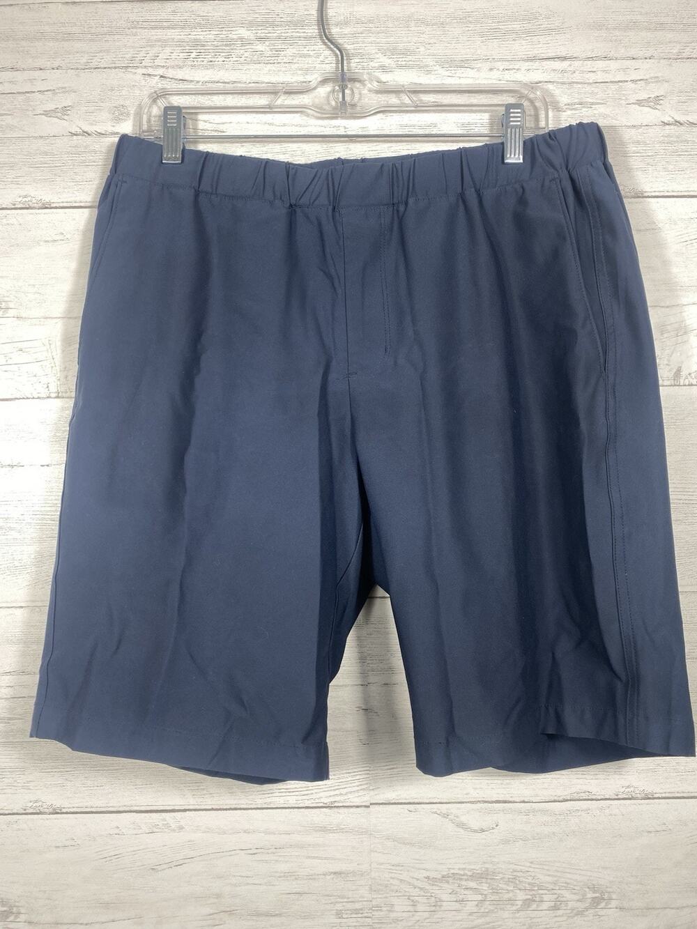 Greg Norman Performance Stretch Golf Short Moisture Wicking Gray Size Medium